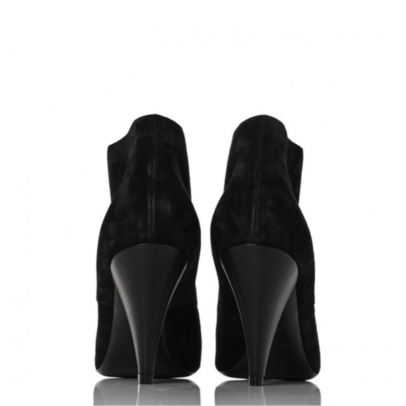 Saint Laurent Kiki Suede Lace Up Boots - Picture 5 of 8